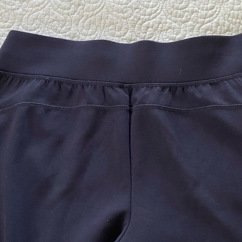STYLUS Navy Joggers Pull On Stretch Waist Pockets Athleisure Gorpcore - Picture 9 of 13